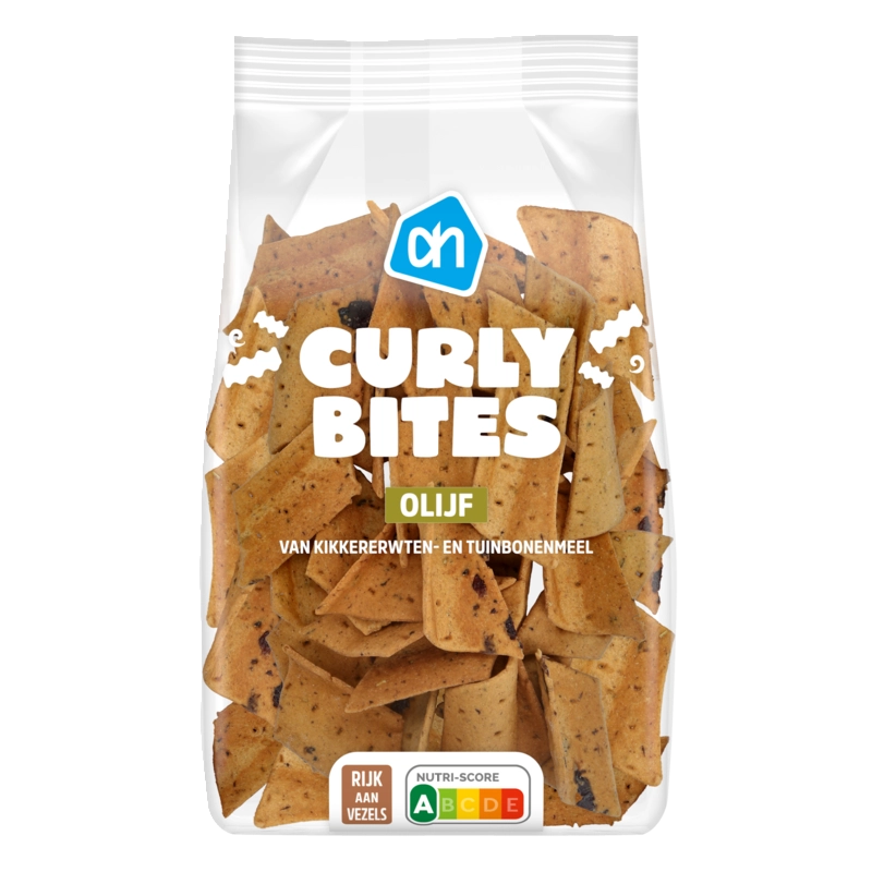 AH Curly crackers olijf