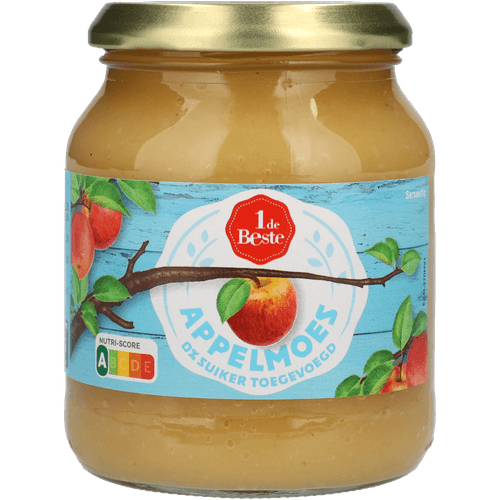 1 de Beste Appelmoes 0% toegevoegde suiker