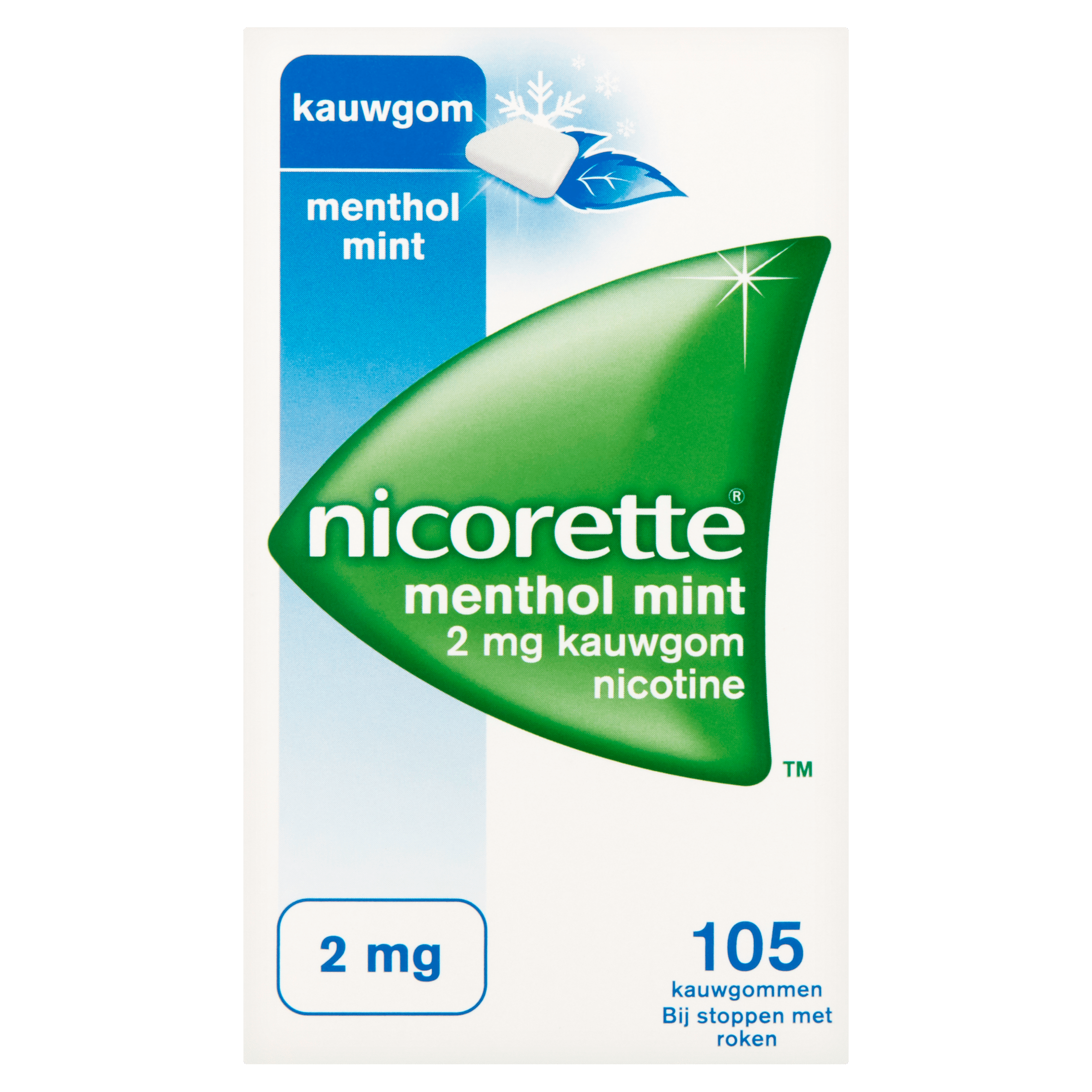Nicorette Nicorette menthol mint SV gum 2mg
