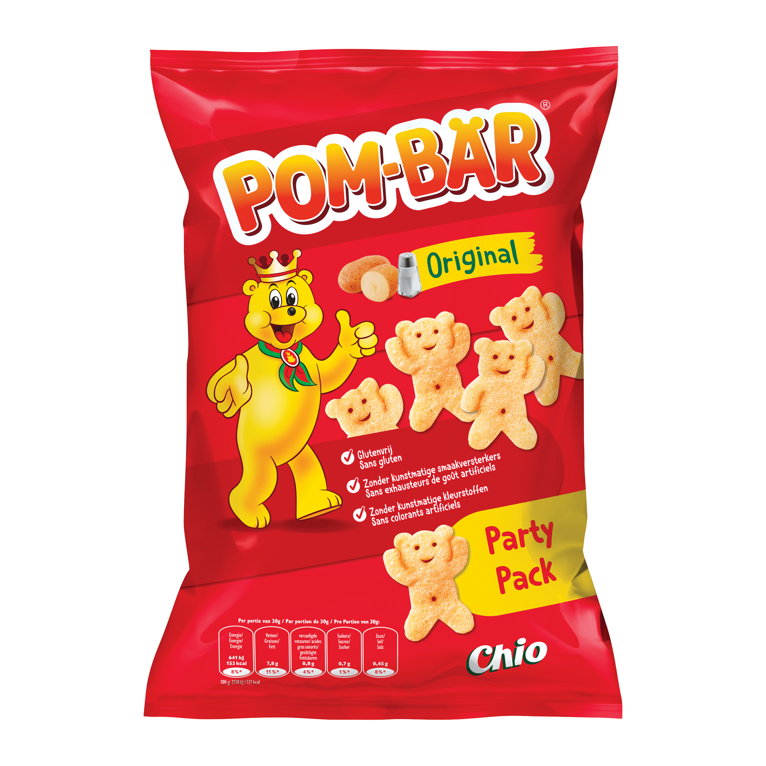 Chio POM-BÄR Chips Original Partypack