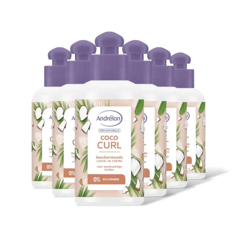 Andrélon Coco curl creation leave-in 6-pack
