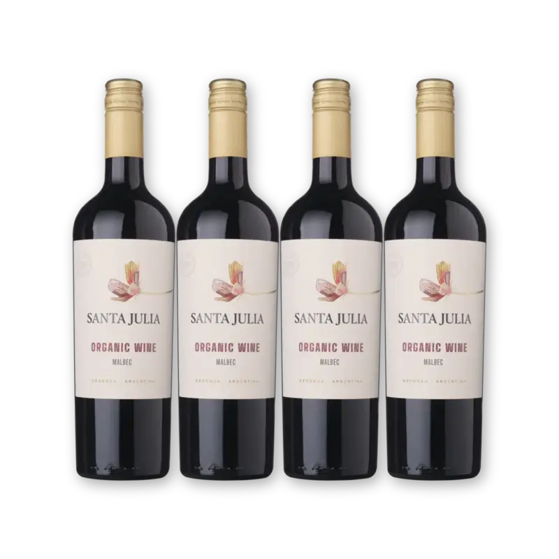 Santa Julia Santa Julia Malbec Organic 4 flessen