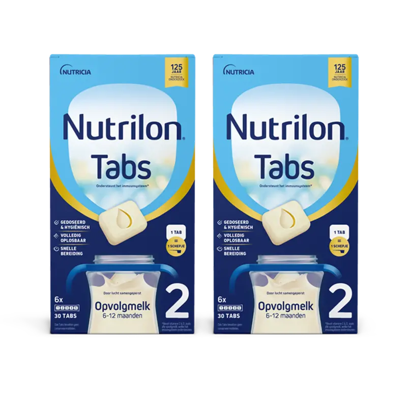 Nutrilon Tabs 2 Opvolgmelk 6m+ 2-pack