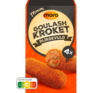 Mora Specials Rijkgevulde Goulash Kroketten 4 x 75 g