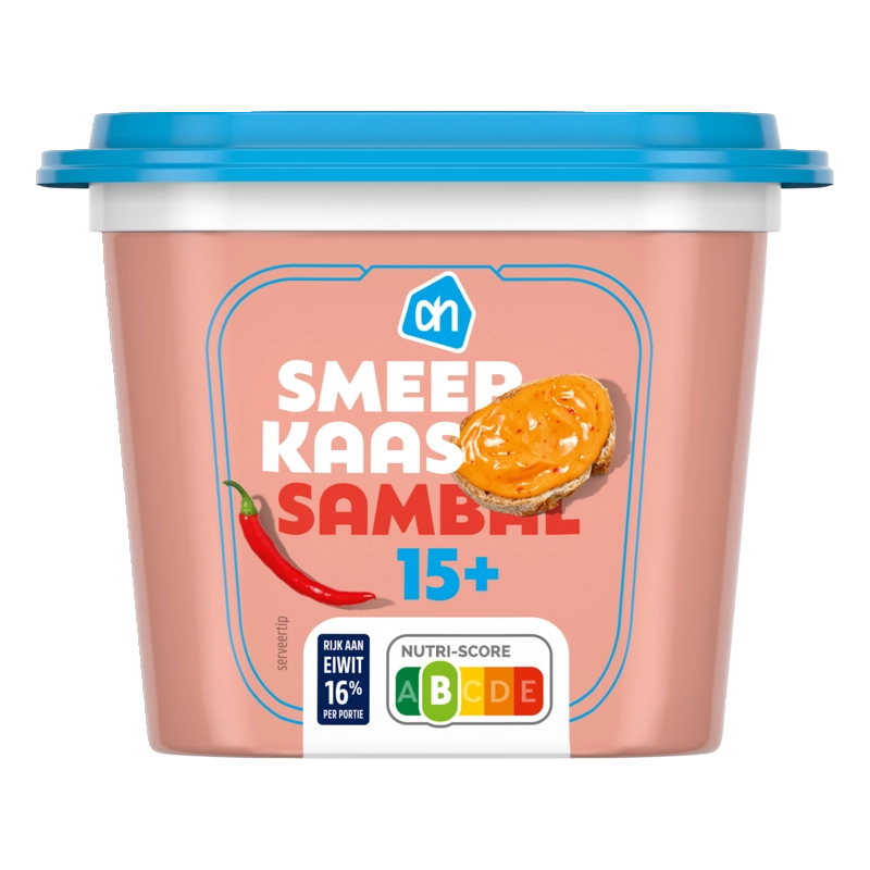 AH Smeerkaas sambal 15+