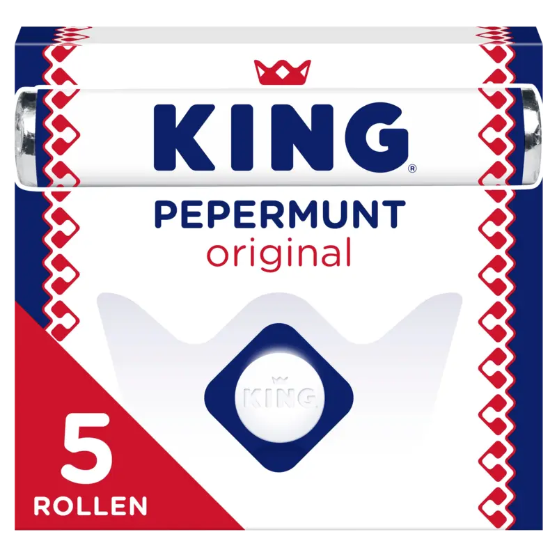 King Pepermunt original 5-pack
