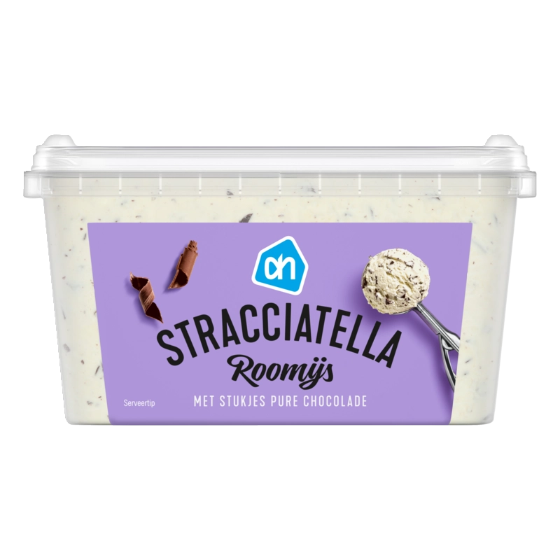 AH Roomijs stracciatella