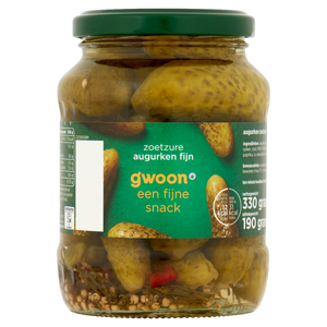 G'woon Augurken Fijn Zoetzuur