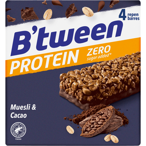 Hero Btween protein muesli & cacao 4 st.