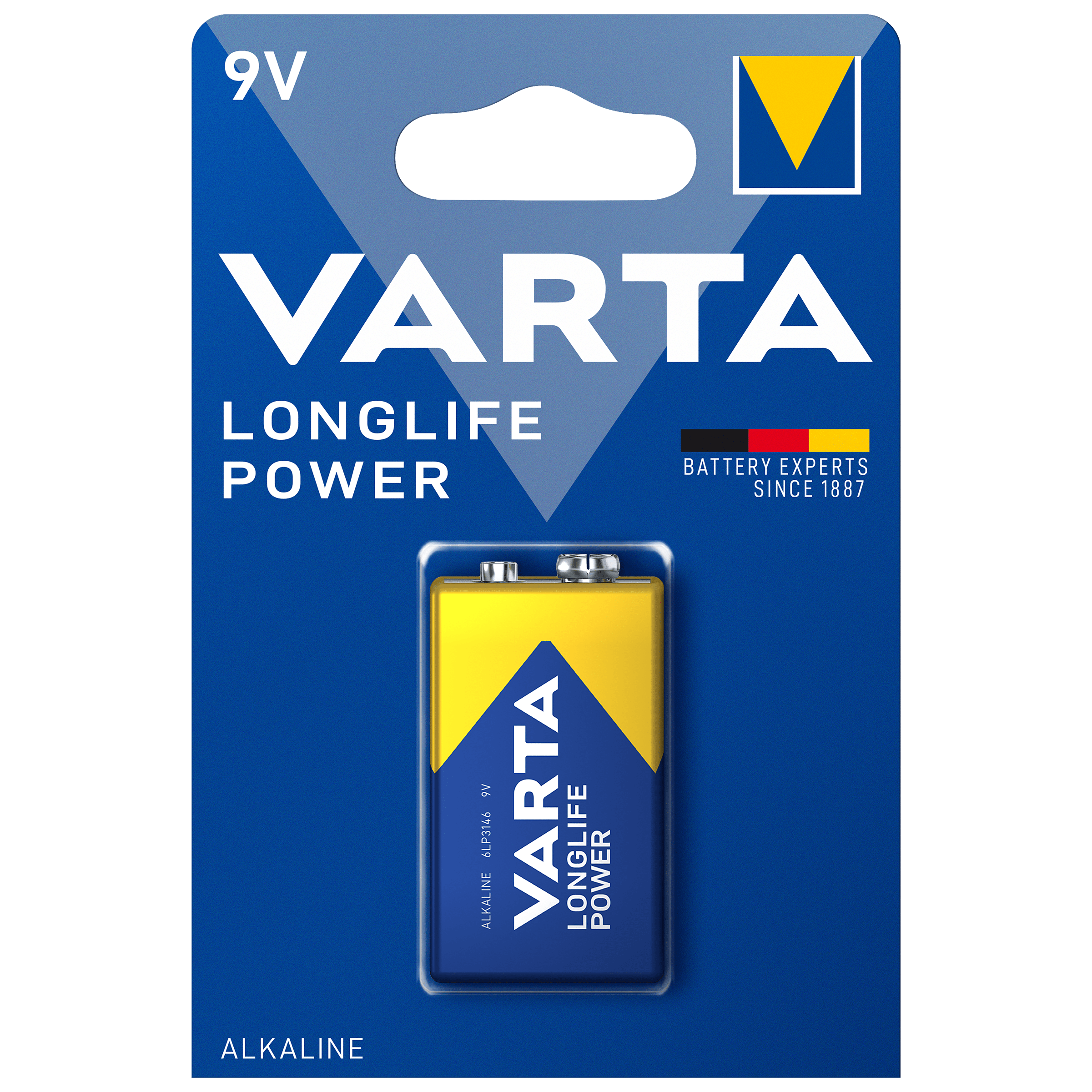 Varta Alkaline longlife power 9V