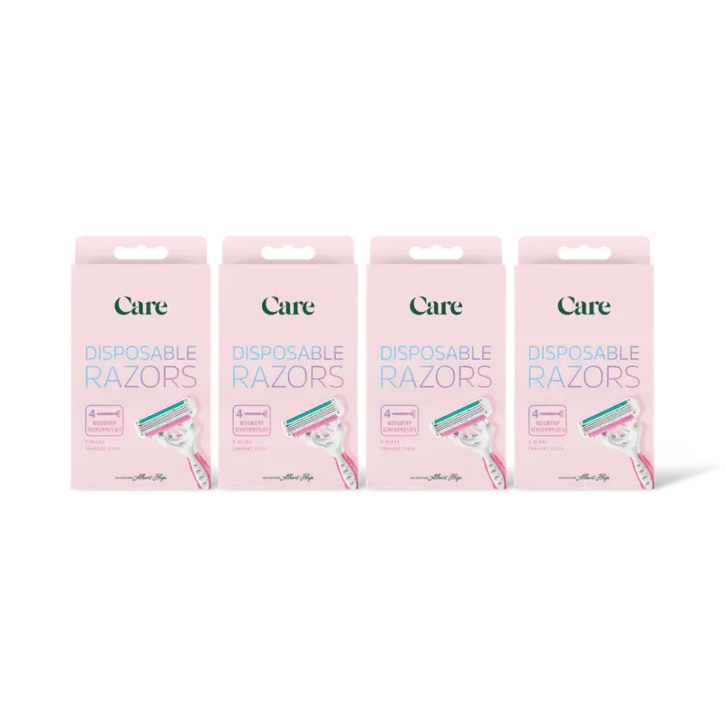 Care Disposable razors 4-pack