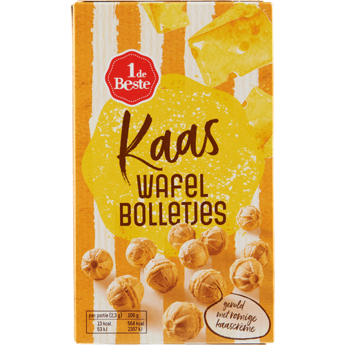 1 de Beste Kaaswafel bolletjes