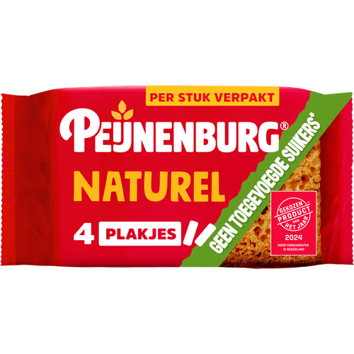 Peijnenburg Ontbijtkoek naturel 4-pack