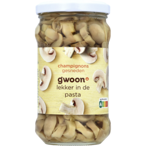G'woon Gesneden Champignons