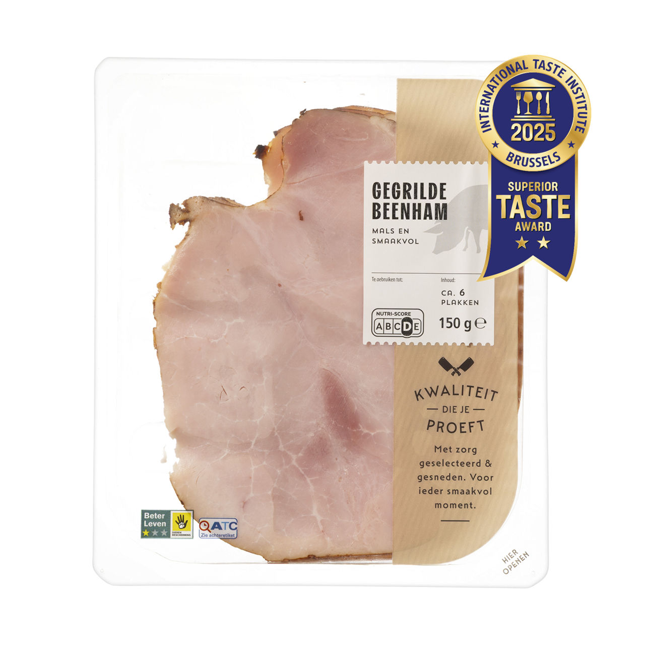 Gegrilde beenham