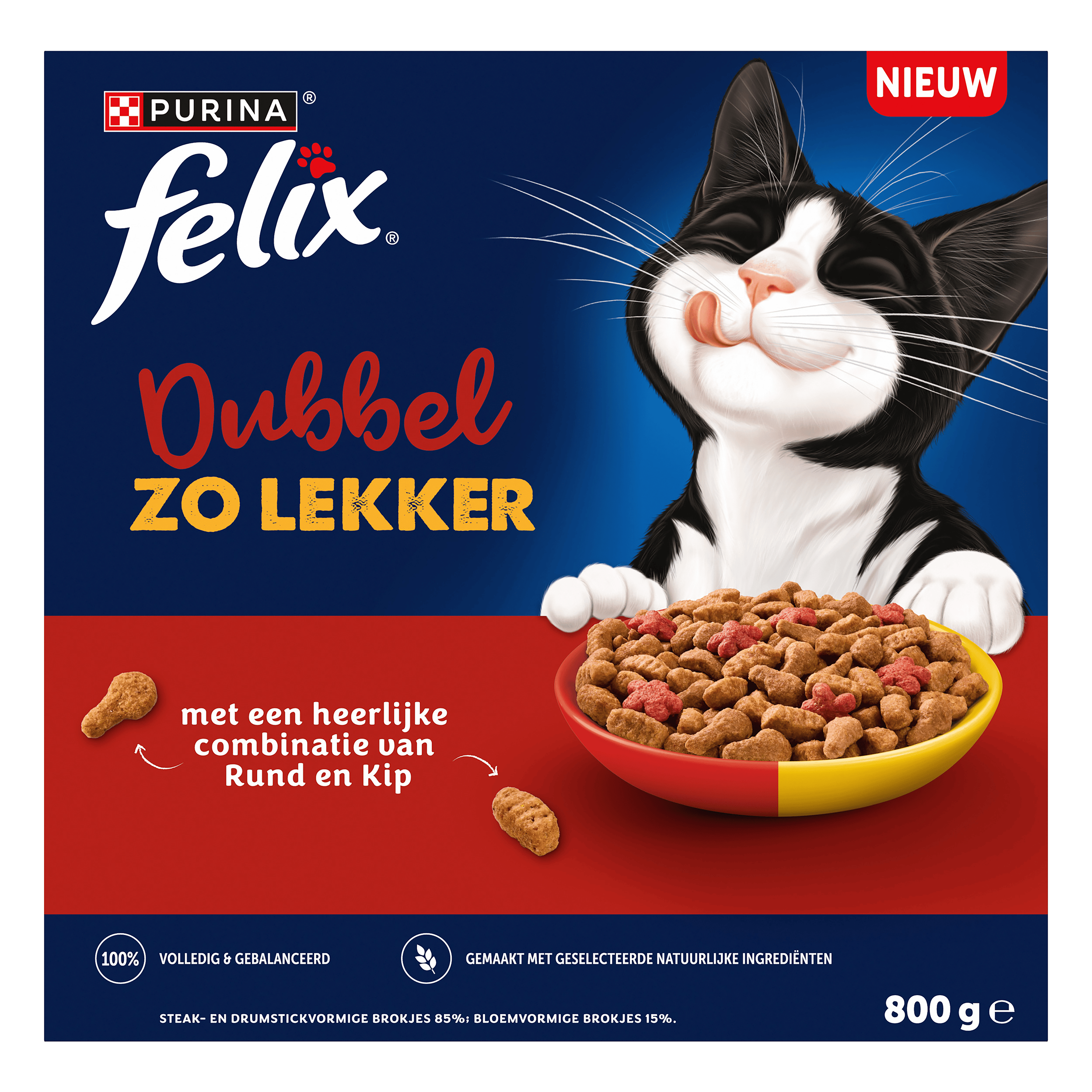Felix dubbel zo lekker rund en kip