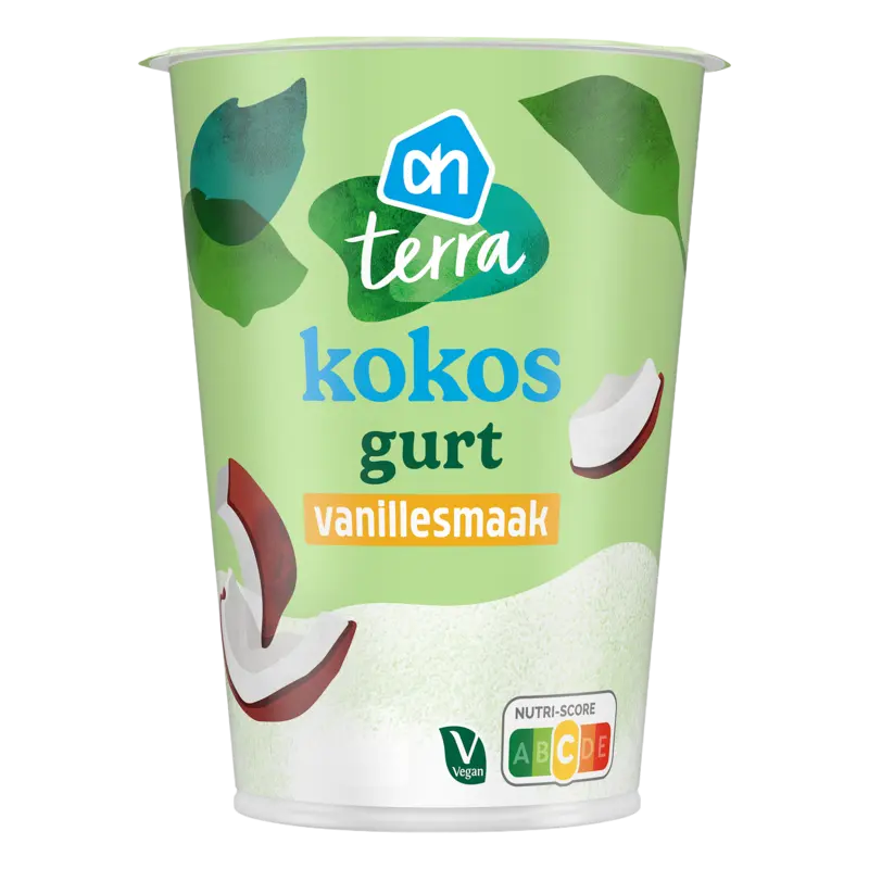 AH Terra Plantaardige kokos gurt vanillesmaak