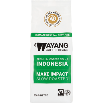 Wayang Premium Coffee Beans Indonesia 500 g