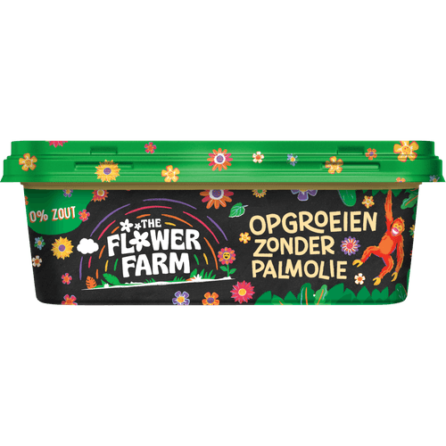 Flowerfarm Smeren zonder palmolie opgroeien