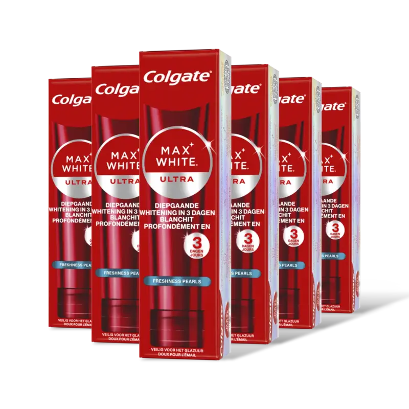 Colgate Max white ultra freshness pearls 6pack