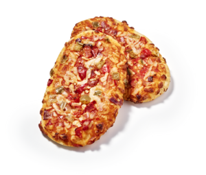 Vegetarische Pizza Snack