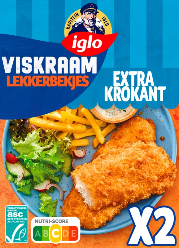Iglo Viskraam lekkerbekjes