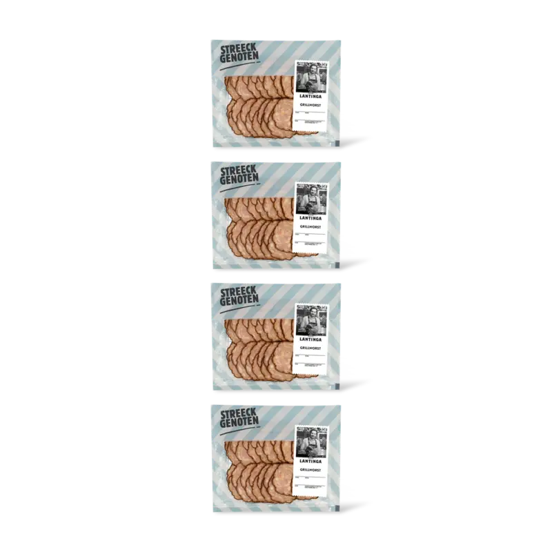 Streeckgenoten Grillworst 4-pck