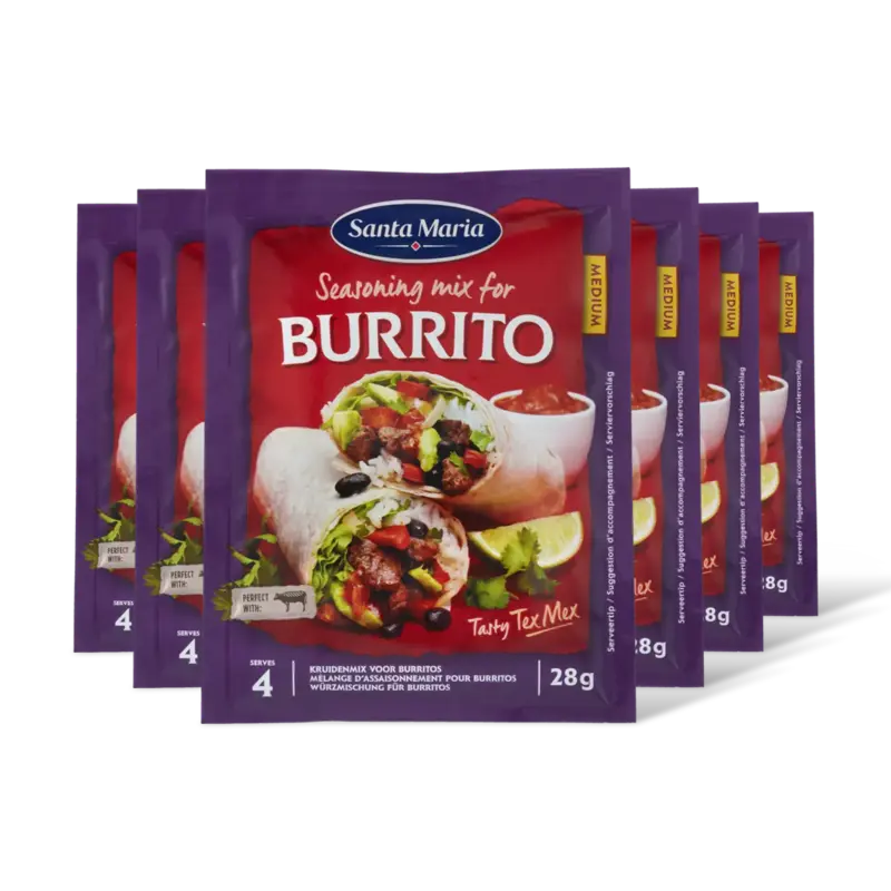 Santa Maria Kruidenmix burrito 6-pack
