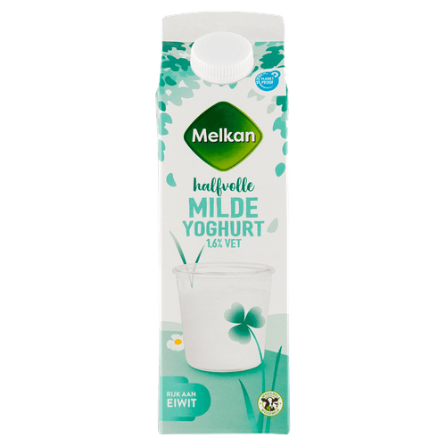 Melkan Milde yoghurt halfvol