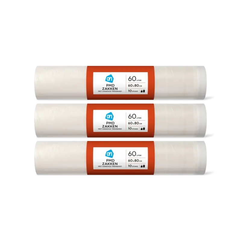 AH Trekbandzak pmd 60 liter 3-pack