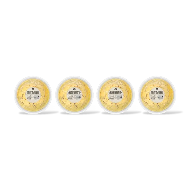 AH Mascarpone roomkaas honingmosted dip 4pk