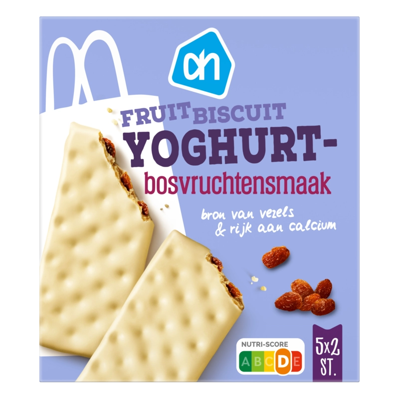 AH Fruitbiscuit yoghurt bosvruchtensmaak