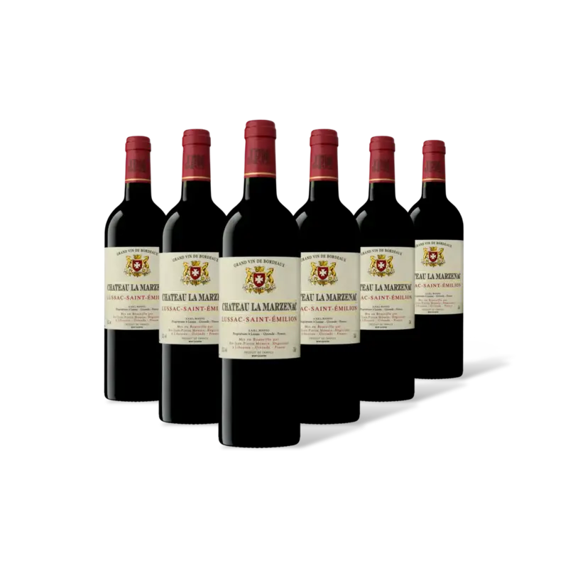 Château La Marzenac La marzenac 6 flessen