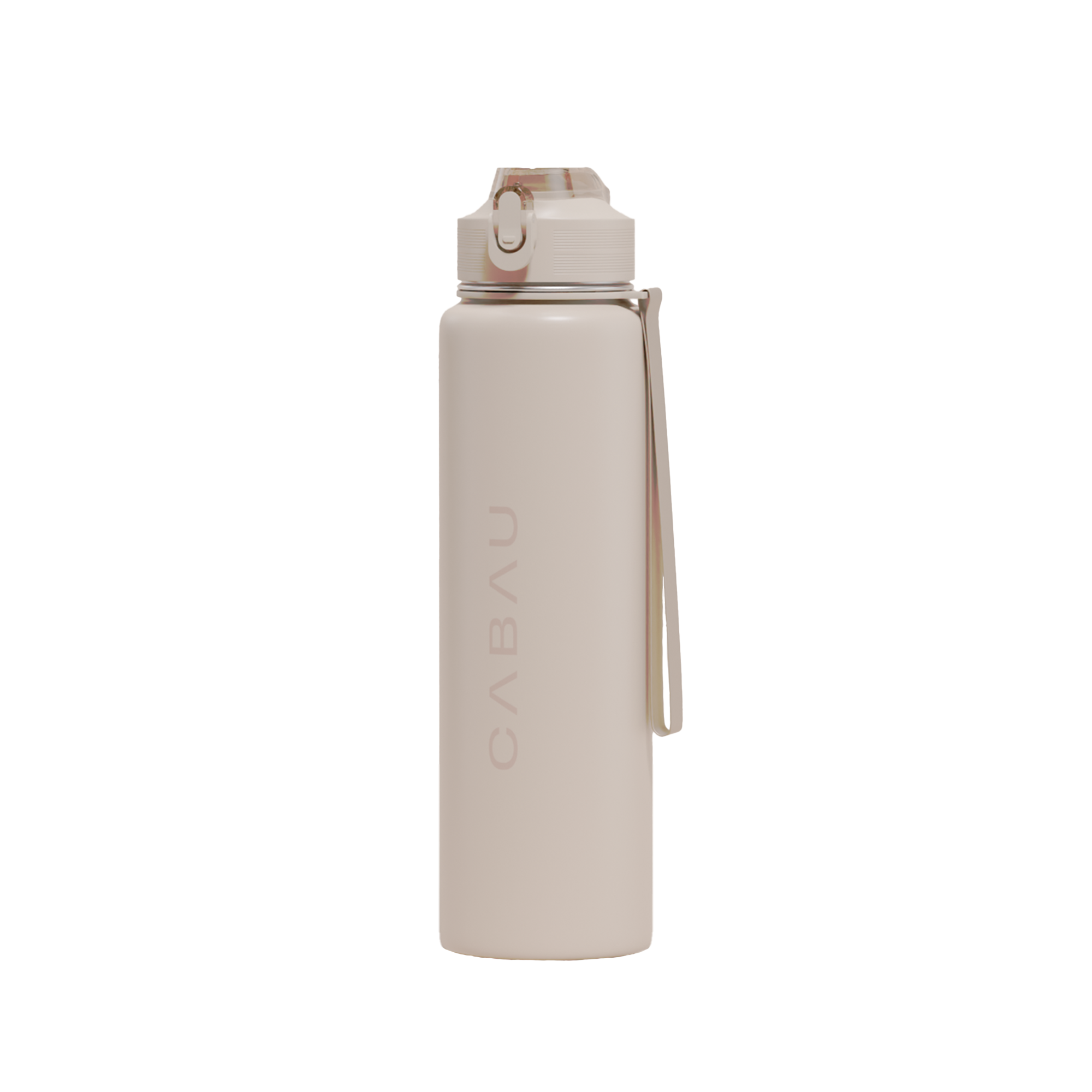 Cabau Lifestyle Bloom Bottle Stainless Steel Beige 870 ML