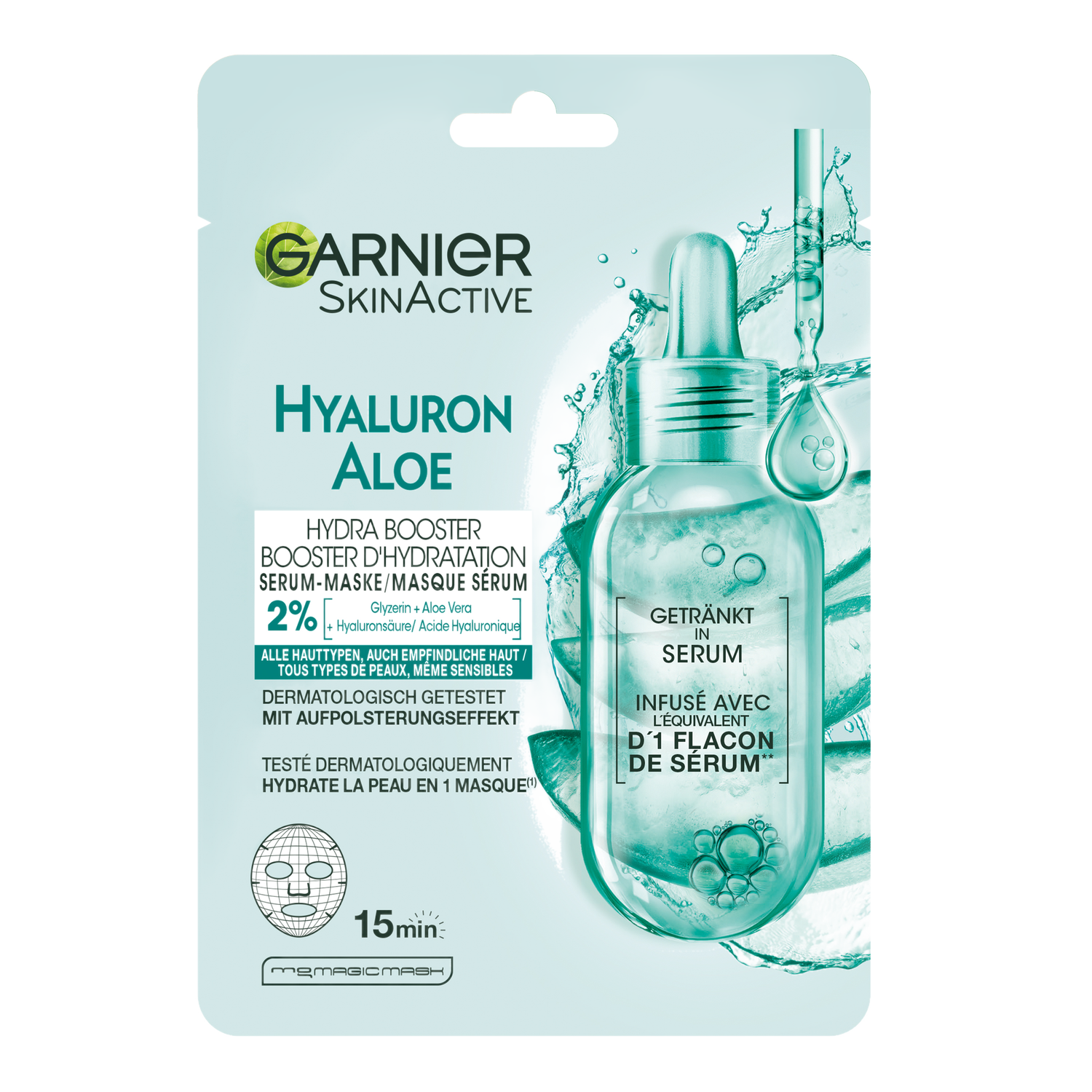 Garnier SkinActive Hydra Bomb Sheet Masker Hydraterend + Verfrissend