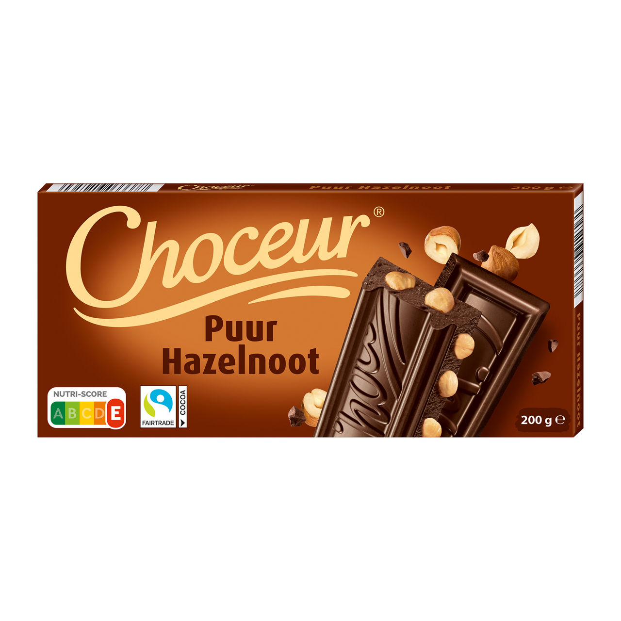 Pure chocolade hazelnoot