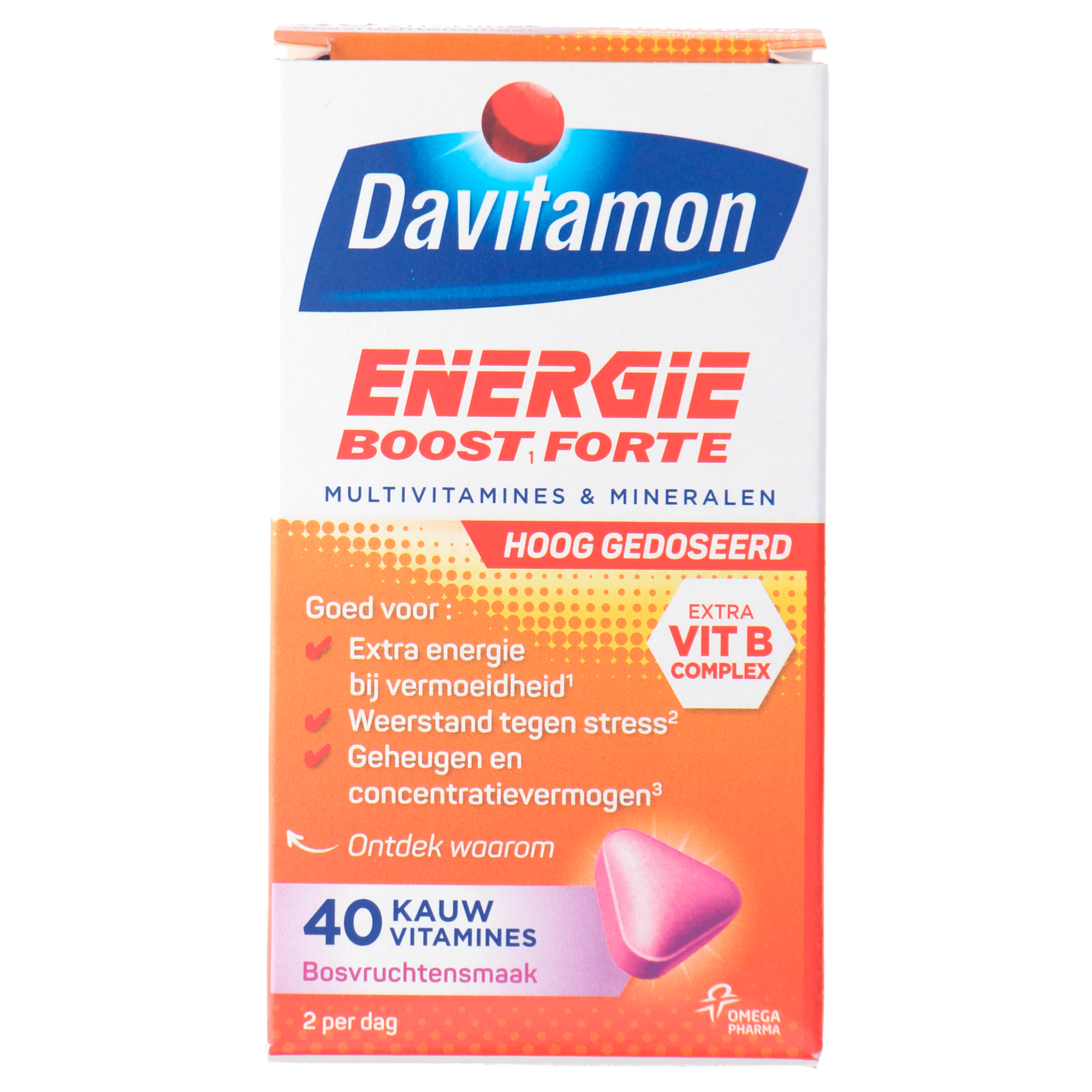 Davitamon Vitamine Energie kauwtablet