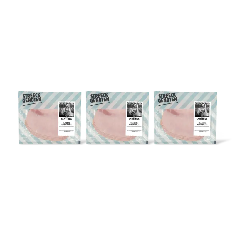 Streeckgenoten Slagers achterham 3-pack