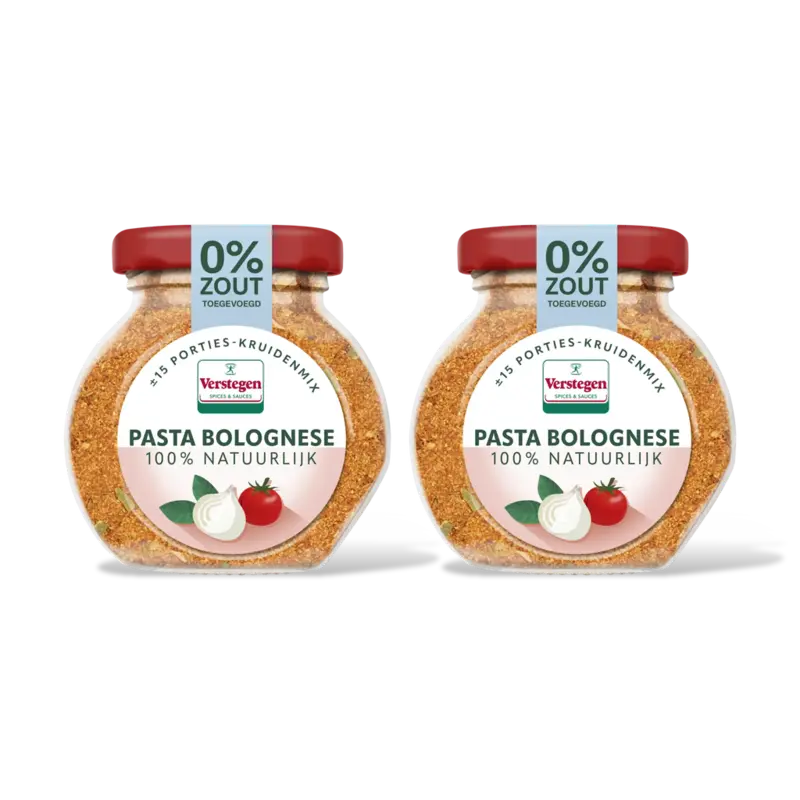 Verstegen Pasta bolognese kruidenmix 2-pack