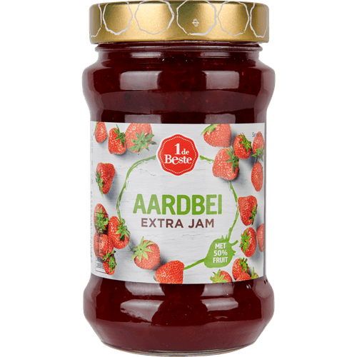 1 de Beste Jam extra aardbei