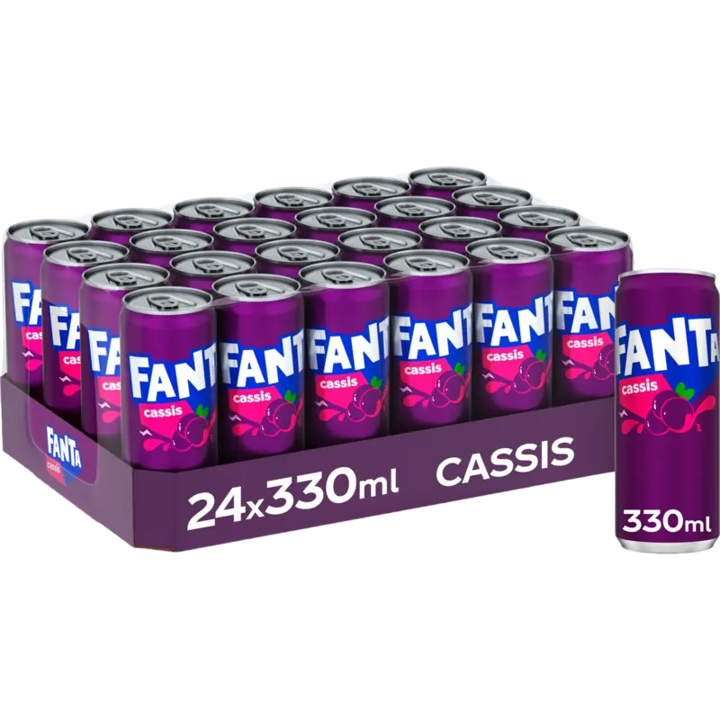 Fanta Cassis tray