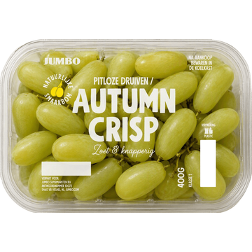 Jumbo Autumn Crisp Druiven 400g