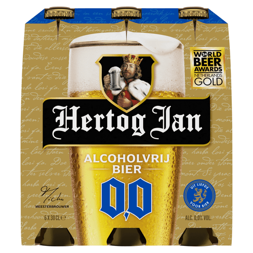 Hertog Jan Pilsener alcoholvrij