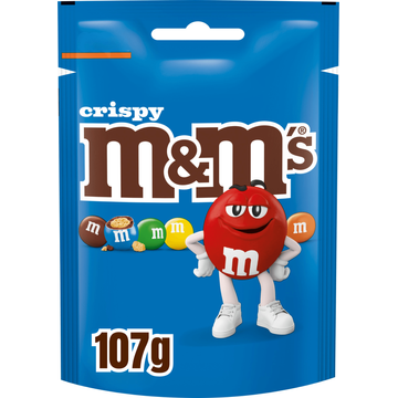 M&M'S Crispy chocolade snoepjes 107g