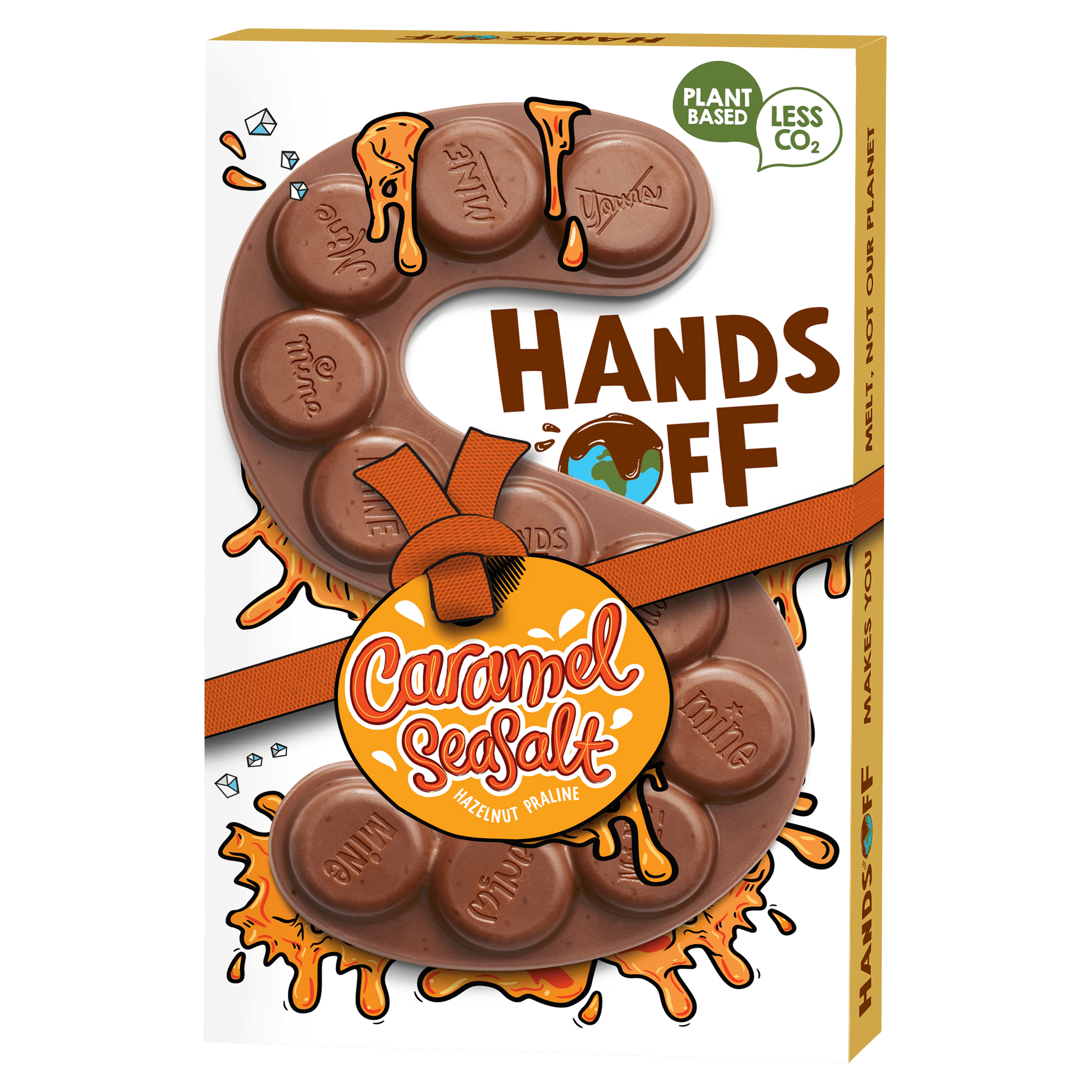 Hands off Chocoladeletter Vegan Caramel Seasalt