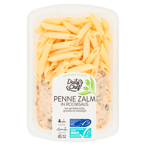 Daily Chef Penne gerookte zalm