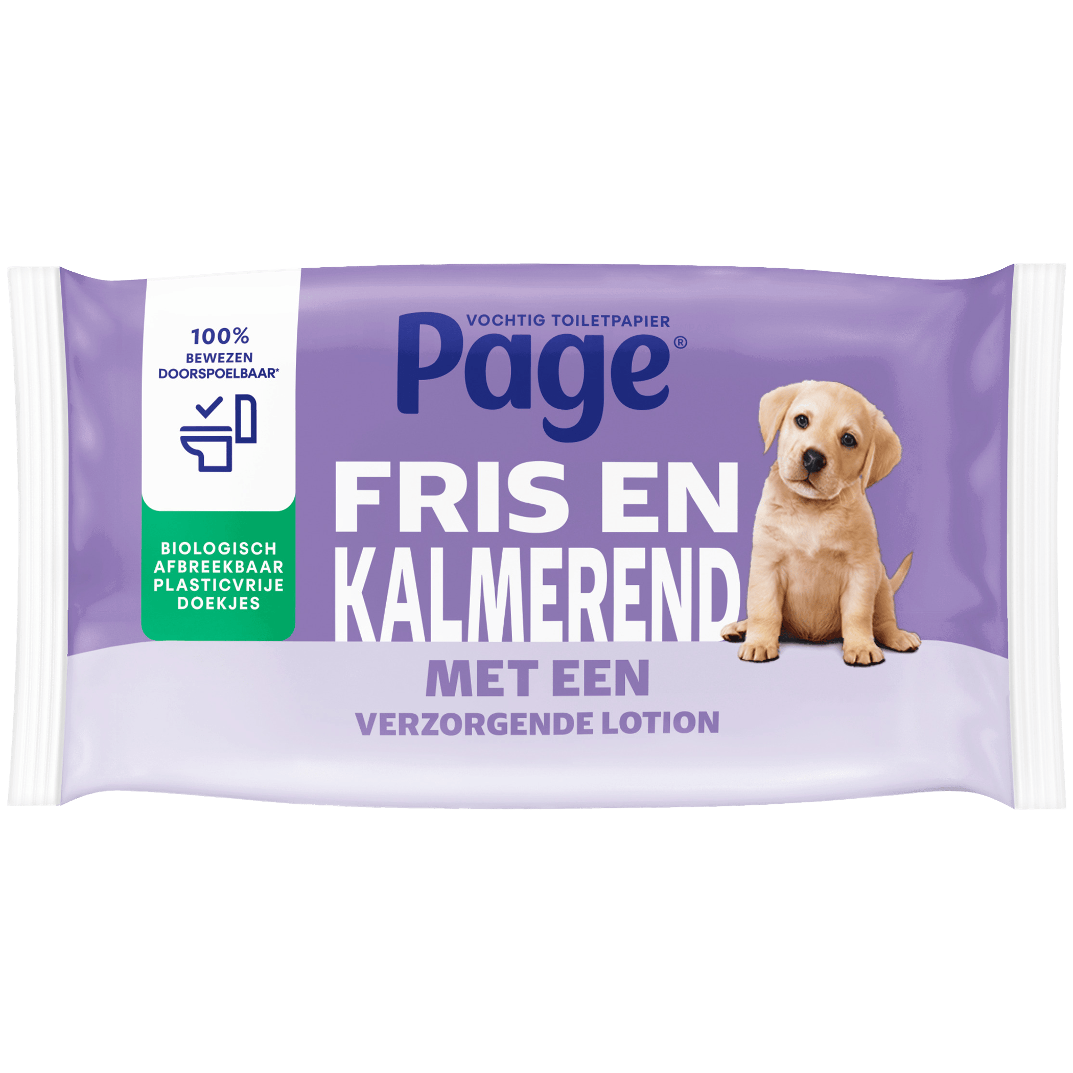 Page Vochtig Toiletpapier Care