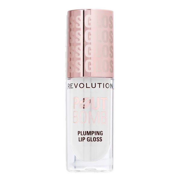 Revolution Pout Bomb Plumping Gloss Glaze Clear