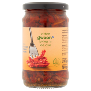 G'woon Zongedroogde Tomatenreepjes