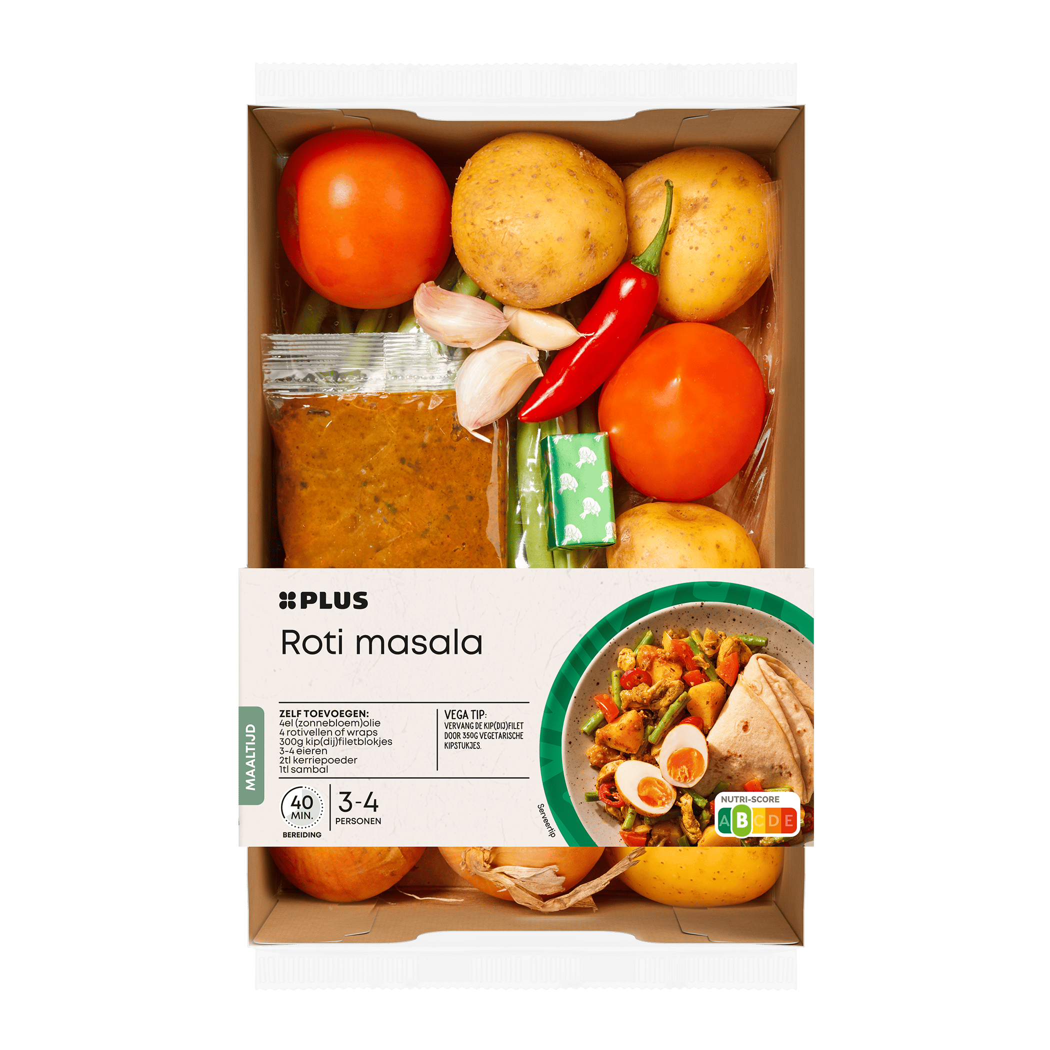 PLUS Verspakket Roti masala